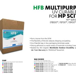 Tinta UV HP Series FB500 a FB950